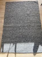 Vloerkleed van wolmix in zwart wit en grijs, Ikea, Huis en Inrichting, Ophalen, Grijs, Zo goed als nieuw, 150 tot 200 cm