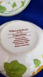Villeroy en Boch Capuchina soepkom op schotel. 6B3, Tweedehands verkoop, Tweedehands verkoop, Gebruikt, Ophalen of Verzenden