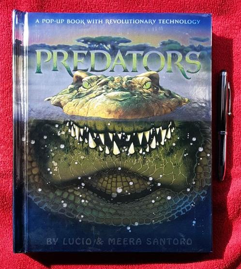 Predators. Pop-Up book. Little Simon. 1e edition. English., Boeken, Science fiction, Gelezen, Verzenden
