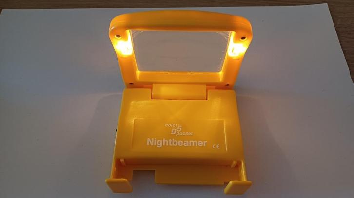 Piranha Nightbeamer Game Boy Color G5 Pocket Yellow, Spelcomputers en Games, Spelcomputers | Nintendo Portables | Accessoires