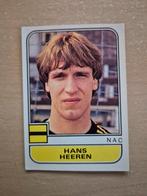 Panini Voetbal 82 Hans Heeren NAC, Ophalen of Verzenden, Zo goed als nieuw, NAC Breda, Poster, Plaatje of Sticker