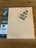 WHO-Live At Leeds-3lp half speed Deluxe Edition-180 gram, Cd's en Dvd's, Vinyl | Rock, Ophalen of Verzenden, Nieuw in verpakking