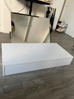 Wandmontage Kaptafel met Spiegel, Huis en Inrichting, Tafels | Kaptafels, Ophalen, 50 tot 100 cm, Zo goed als nieuw, Minder dan 100 cm