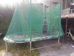 Trampoline 4 x 2, 5 meter ongeveer., Kinderen en Baby's, Speelgoed | Buiten | Trampolines, Ophalen, Gebruikt