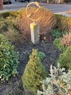 Zonnewijzer met sokkel, Ophalen, Gebruikt, Metaal, Overige typen