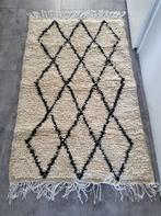 Nieuwe handgemaakte berber tapijten uit Marokko, 100 tot 150 cm, Nieuw, Crème, Rechthoekig