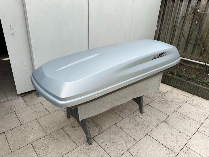 Hapro Carver 8.4 (550L) ruime dakkoffer in zeer goede staat, Auto diversen, Dakkoffers, Zo goed als nieuw, Ophalen of Verzenden