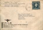 Nederlands Indië - KNILM - California - 1946, Postzegels en Munten, Brieven en Enveloppen | Nederland, Ophalen of Verzenden, Envelop