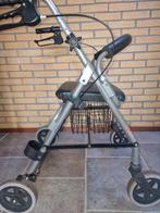 Rollator met mand en zitgedeelte, Ophalen