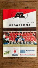 Programma AZ-FAC Den Bosch 27 april 1996, Verzamelen, Sportartikelen en Voetbal, Overige typen, Gebruikt, Ophalen of Verzenden
