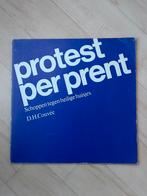 Protest per prent. D.H. Couvee. Boekenweek 1971, Ophalen of Verzenden, Gelezen