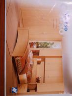 Slaapkamer bed en kasten. Compleet, Huis en Inrichting, Slaapkamer | Bedden, Ophalen, Gebruikt, Tweepersoons, Hout