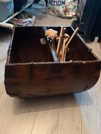 Antieke houten bak, Ophalen of Verzenden