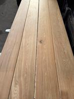 Eiken vloer 35 m2 lamelparket 19 cm breed 1,4 cm dik, Ophalen, Gebruikt, Onbekend, Vloerdelen of -planken