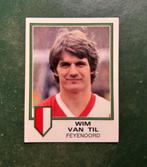 Panini plaatje Wim van Til Feyenoord voetbal 81, Ophalen of Verzenden, Zo goed als nieuw, Feyenoord
