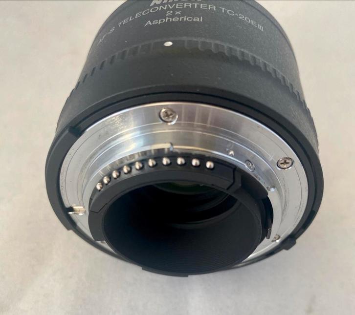 Nikon AF-S TC-20E III Teleconverter - Nieuwstaat, Audio, Tv en Foto, Fotografie | Lenzen en Objectieven, Zo goed als nieuw, Toebehoren