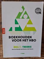 Boekhouden voor het HBO - Deel 1 Theorie 9879024424788, Verzenden, Gerard van Heeswijk, Zo goed als nieuw, Economie en Marketing