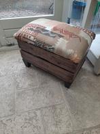 Poef, fruitkist., Ophalen of Verzenden, Nieuw, Minder dan 50 cm, Minder dan 50 cm