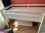Stapelbed wit 200x90 voor weinig, Ophalen, Gebruikt, Stapelbed