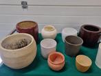 -Bloempotten verschillende maten kleuren, Tuin en Terras, Bloempotten, Ophalen of Verzenden, 'T Olde Gre-j, Info@toldegrej.nl