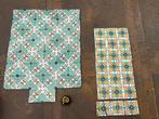 Vintage Tunesische keramiek tegels kleurrijk (2 sets), Antiek en Kunst, Antiek | Keramiek en Aardewerk, Ophalen