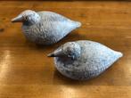 twee stenen vogels, Antiek en Kunst, Kunst | Beelden en Houtsnijwerken, Ophalen of Verzenden