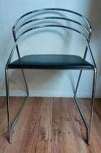 Vintage Design 80’s Stilistische Draadstaal Stoelen Chroom, Huis en Inrichting, Stoelen, Ophalen, Gebruikt, Twee, .