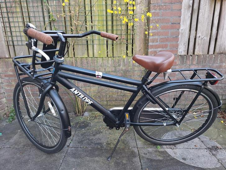 Antilope transportfiets voor jongens 26 inch mat zwart, Fietsen en Brommers, Fietsen | Jongens, Gebruikt, 26 inch of meer, Ophalen