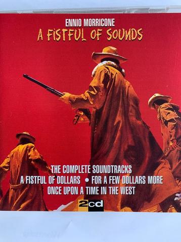 Ennio Morricone - A Fistful Of Sounds ( 2 cd) beschikbaar voor biedingen