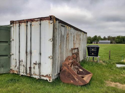 Bouwkeet opslag container 20 ft., Doe-het-zelf en Verbouw, Bouwketen en Schaftketen, Ophalen of Verzenden