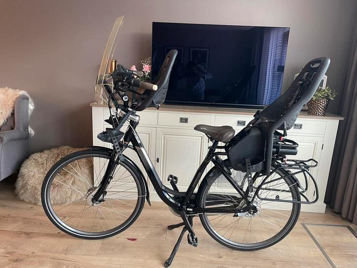 Sparta Amazone 4 Life Elektrische Moederfiets Incl Zitjes, Fietsen en Brommers, Elektrische fietsen, Zo goed als nieuw, Sparta