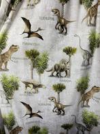 Stoere gordijnen, dino’s, dinosaurus, kindergordijn, Ophalen, Zo goed als nieuw, 200 cm of meer, 200 cm of meer