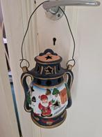Kerstlantaarn voor waxinelicht, Overige materialen, Rood, Gebruikt, Ophalen of Verzenden