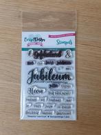 CarlijnDesign - Jubileum, Hobby en Vrije tijd, Ophalen of Verzenden, Clearstamp
