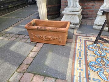 Vintage grote terracotta Mediterane bloempotten p/st 69.95 beschikbaar voor biedingen
