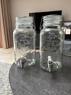 Dranktanks glas 4L - ideaal voor feestjes!, Ophalen, Zo goed als nieuw