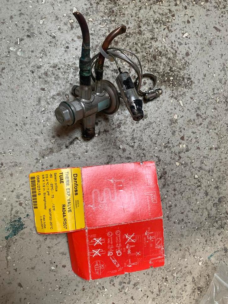 Danfoss TUAE Expansieventiel R404A/R507, Auto-onderdelen, Airco en Verwarming, Gebruikt, Ophalen of Verzenden