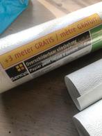 Sencys vliesbehang 13 meter + reststukken, Huis en Inrichting, Ophalen, 10 tot 25 m², Wit