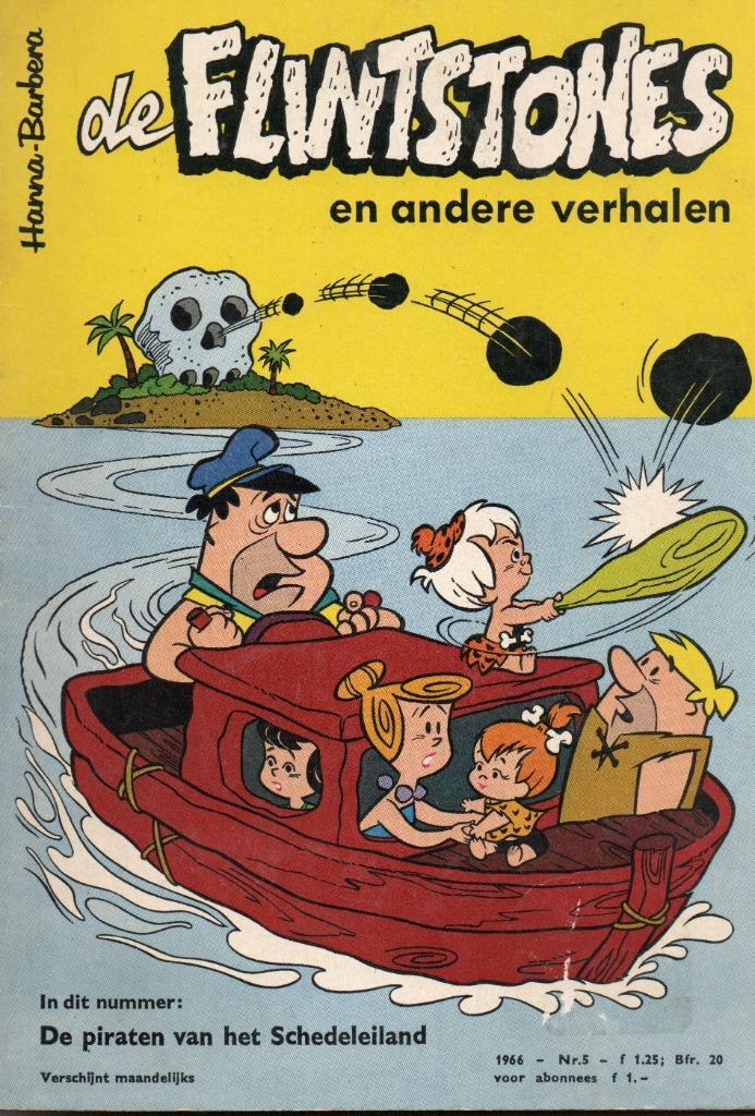 De Flintstones en andere verhalen - 1966, Boeken, Stripboeken, Gelezen, Ophalen