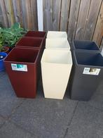 Nieuwe bloempotten v elho h 47 25,5 bij 25,5 cm 7,50 pst, Tuin en Terras, Bloempotten, Kunststof, Vierkant, Ophalen of Verzenden