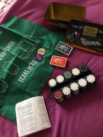 Pokerset - Texas Hold'em Casino Style, Hobby en Vrije tijd, Gezelschapsspellen | Bordspellen, Drie of vier spelers, Ophalen of Verzenden