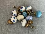 Vintage Keramische Kastknoppen Set (11 stuks), Ophalen of Verzenden