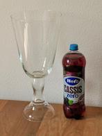 Nieuwe grote vaas op voet. Glas, Overige kleuren, Nieuw, Ophalen of Verzenden, Glas