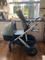 Superfijne duowagen Uppa Baby Vista V2 - Emmet green, Gebruikt, Combiwagen, Verstelbare duwstang, Ophalen