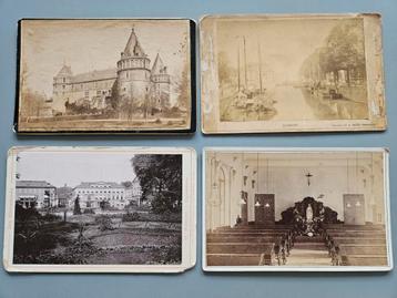 Partij waarbij zeer oude foto's, deels voor 1900. ZIE INFO beschikbaar voor biedingen