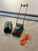Bosch electrische maaimachine, Cirkelmaaier, Elektrische grasmaaier, Ophalen of Verzenden, Zo goed als nieuw