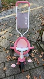 Smoby driewieler met duwstang, Ophalen, Gebruikt, Smoby, Duwstang
