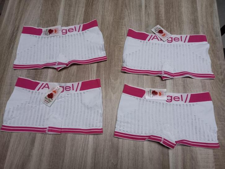 Nieuw! Onderbroeken boxers Angel - wit / oud roze, Kleding | Dames, Ondergoed en Lingerie, Broekje of Short, Wit, Ophalen of Verzenden