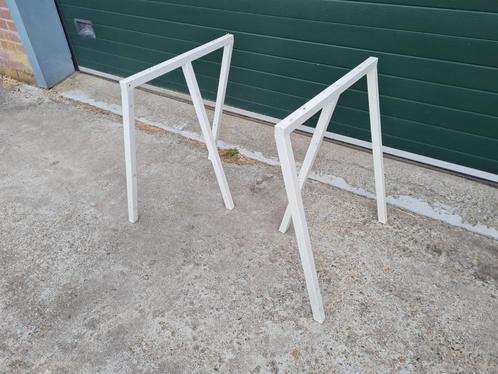 HAY Loop Stand Tafel Frame 72 cm, kleur wit, Huis en Inrichting, Tafelonderdelen, Gebruikt, Tafelpoot, 50 tot 100 cm, 50 tot 100 cm
