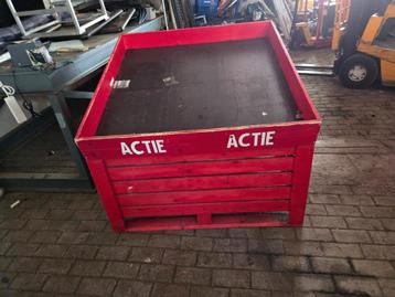 Actie Kratten - Houten Display Kratten beschikbaar voor biedingen